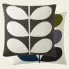 Linear Stem Khaki Cushion 1 Linear Stem Khaki Cushion -Orla Kiely BFCC LSTKHAKILinear Stem Khaki Cushion Orla Kiely