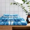 Botanica Stem Towels Marine -Orla Kiely Botanica Stem Marine Lifestyle For Email
