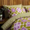 Flower Tile Bed Linen 2 Flower Tile Bed Linen -Orla Kiely Flower Tile Cameo FINAL For Email