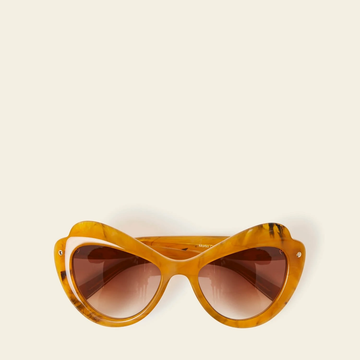 Marisa Sunglasses - Orange Marble 4 Marisa Sunglasses - Orange Marble - Image 2