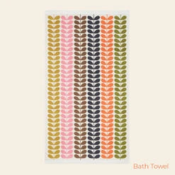 Multi Stem Towels Auburn -Orla Kiely MultiStemTowelsAuburn BathTowel