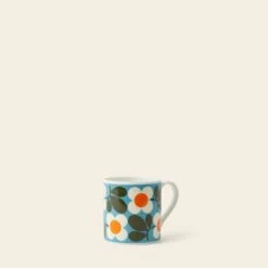 Large Mug Set Of 3 - Floret 7 Large Mug Set Of 3 - Floret -Orla Kiely OKMCL061 QB Floret3