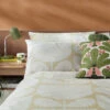 Block Garden Bed Linen Cream -Orla Kiely OK BlockGardenCream Cameo1