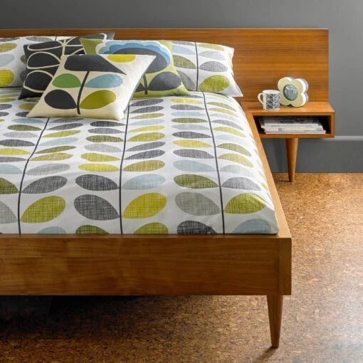 Scribble Stem Bed Linen Duck Egg -Orla Kiely Scribble Stem Duckegg Seagrass FINAL for email