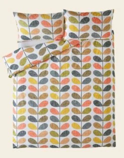 Scribble Stem Bed Linen Bright Multi Stem -Orla Kiely Scribble Stem Multi Cut Out