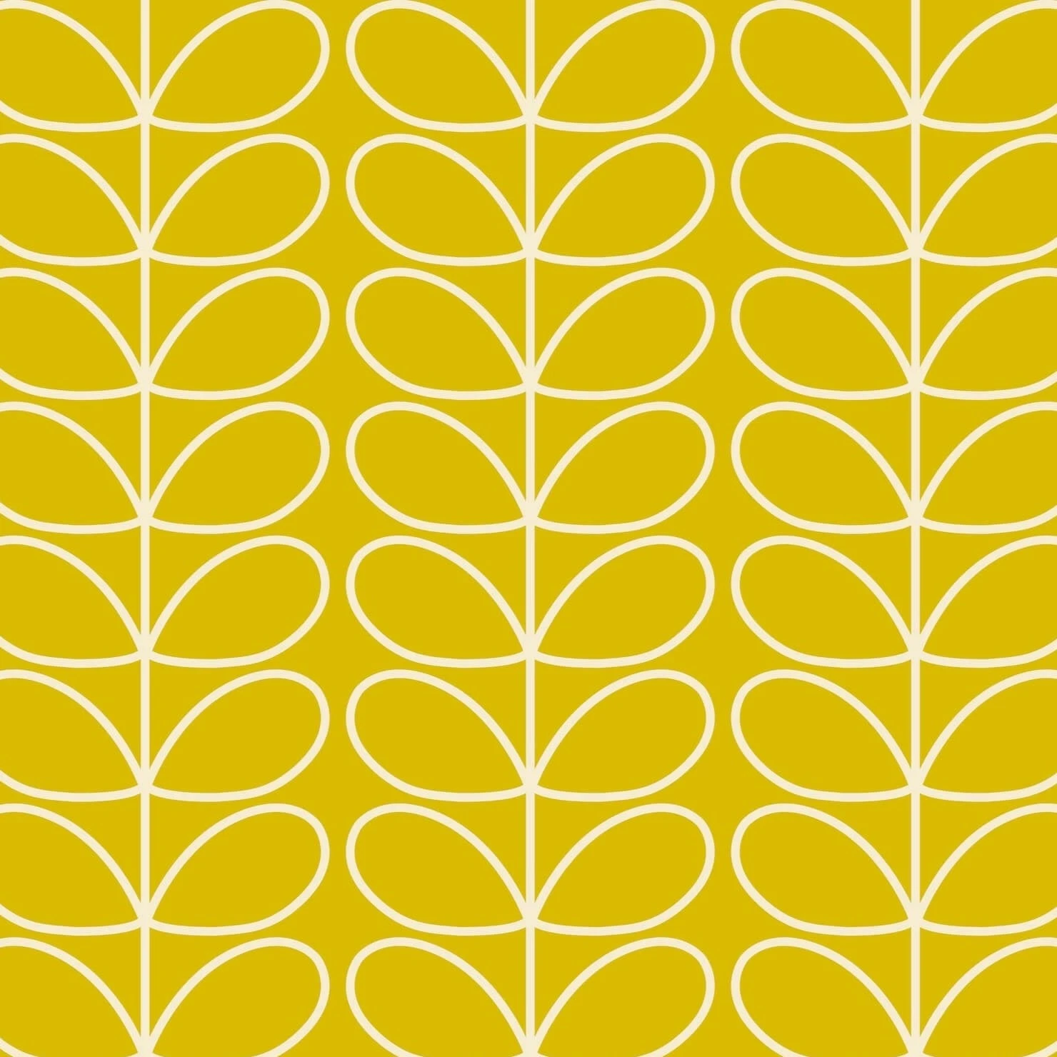 Linear Stem Sunflower Wallpaper - Sample 3 Linear Stem Sunflower Wallpaper - Sample