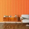 Linear Stem Tomato Wallpaper - 52cm X 10m -Orla Kiely linear stem tomato wallpaper orla kiely 3