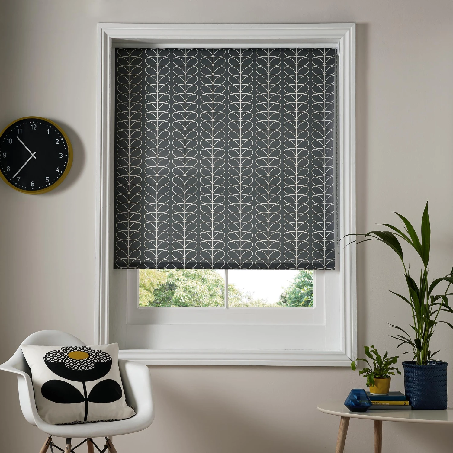 Ready Made Roller Blinds Linear Stem Cool Grey 3 Ready Made Roller Blinds Linear Stem Cool Grey