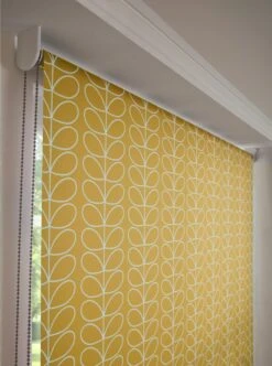 Ready Made Roller Blinds Linear Stem Dandelion -Orla Kiely linearstemdandelioncloseupforemail