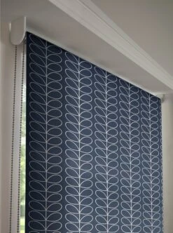 Ready Made Roller Blinds Linear Stem Whale -Orla Kiely linearstemwhalecloseupforemail