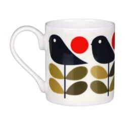 Orla Kiely Early Bird Standard Mug -Orla Kiely mclaggan smith orla kiely msok116 early bird standard mug 15 copy