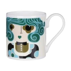Orla Kiely Dee Dee Teal Standard Mug