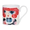 Orla Kiely Dee Dee Red Standard Mug