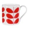 Orla Kiely Linear Stem Red Large Mug 2 Orla Kiely Linear Stem Red Large Mug -Orla Kiely mclaggan smith orla kiely msqok168 linear stem red large mug 01