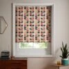 Ready Made Roller Blinds Linear Stem Tomato -Orla Kiely multistemtomatomainforemail