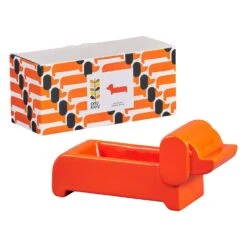 Orla Kiely Dachshund Shaped Planter