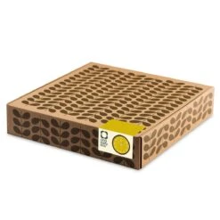 Orla Kiely Mustard Wall Clock -Orla Kiely orla kiely ok wclock07 mustard wall clock 3