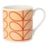 Orla Kiely Linear Stem Tomato Large Mug -Orla Kiely qok133