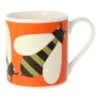 Orla Kiely Busy Bee Orange Large Mug -Orla Kiely qok134