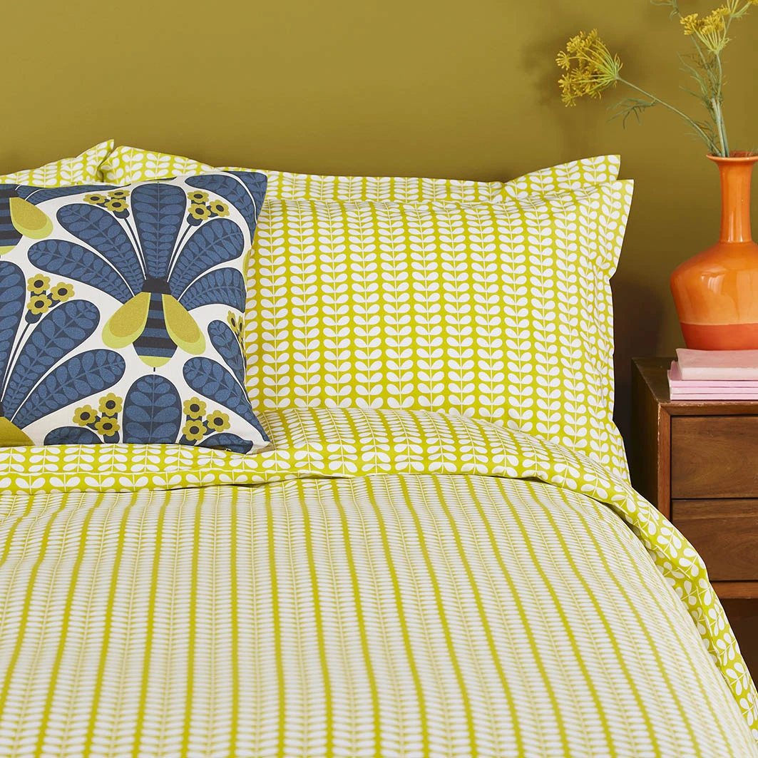 Tiny Stem Bed Linen - Yellow 4 Tiny Stem Bed Linen - Yellow - Image 2