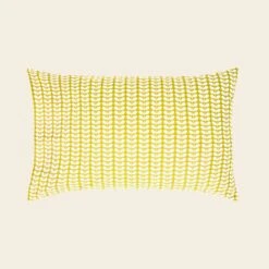 Tiny Stem Bed Linen - Yellow 9 Tiny Stem Bed Linen - Yellow -Orla Kiely web tiny stem yellow pillow cut outupdated